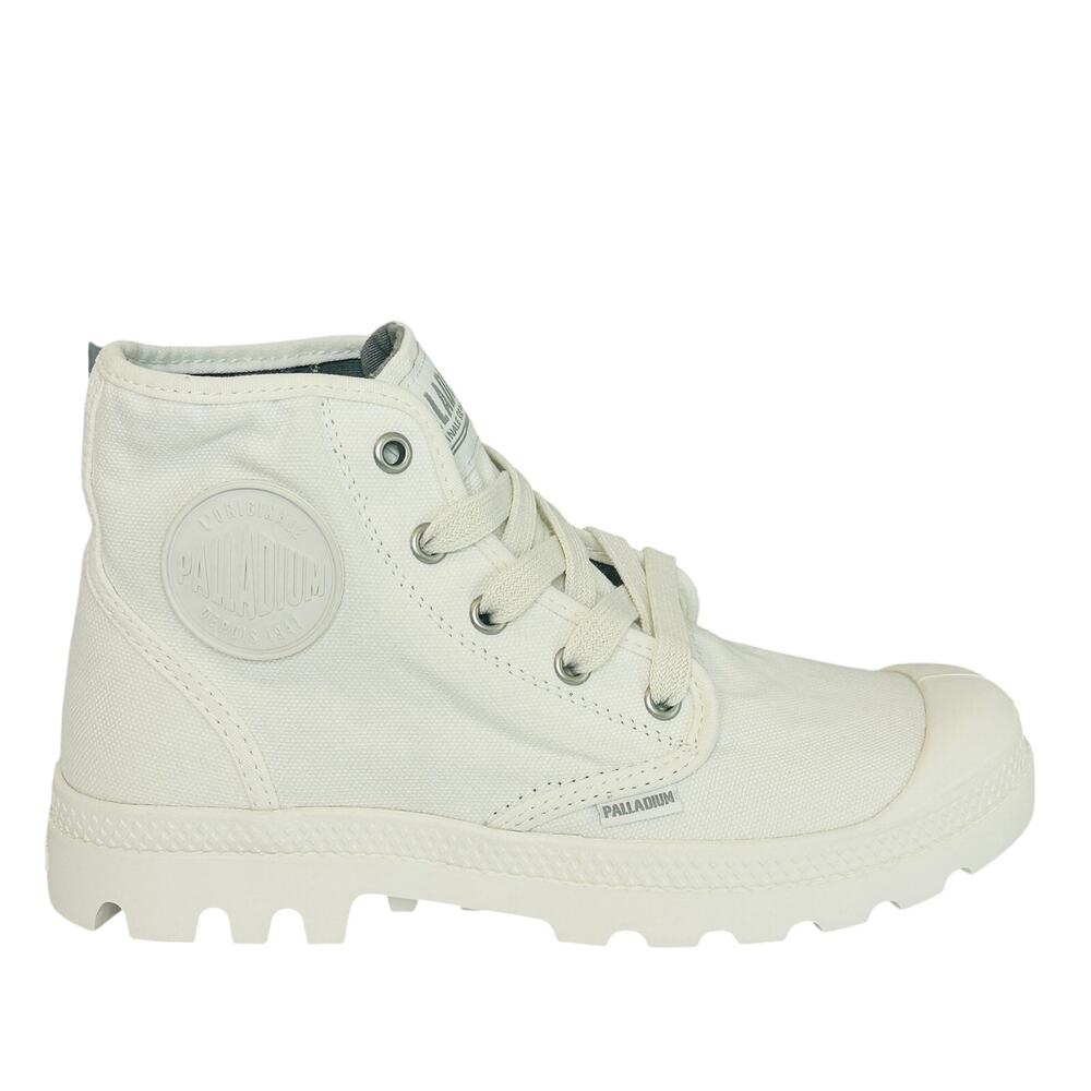 Palladium Pampa Hi Star White Boots Women’s 7 New - NIB - Picture 4 of 10